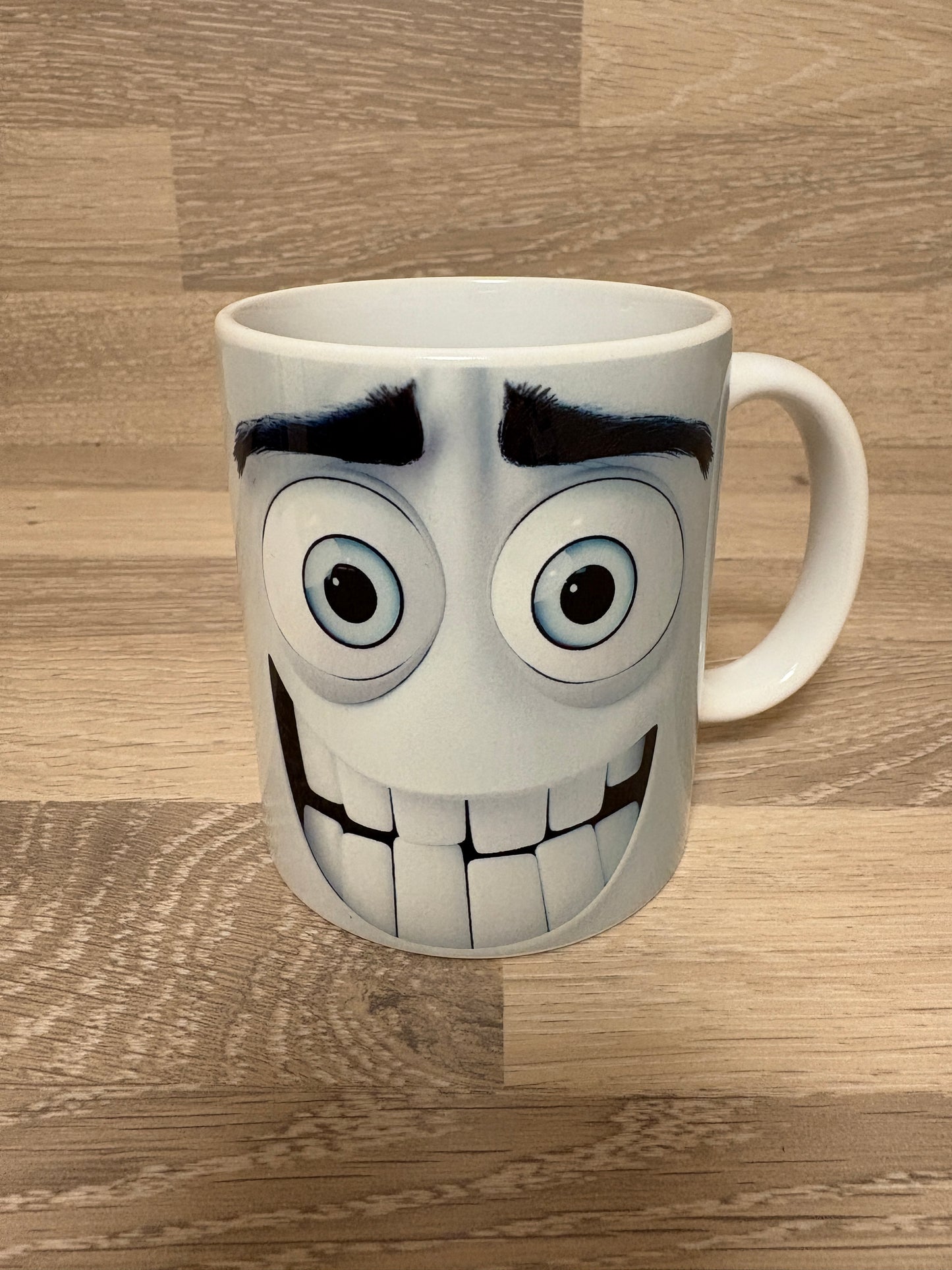 Kaffee-/Teetasse Grinsegesicht Artikeln. 1001