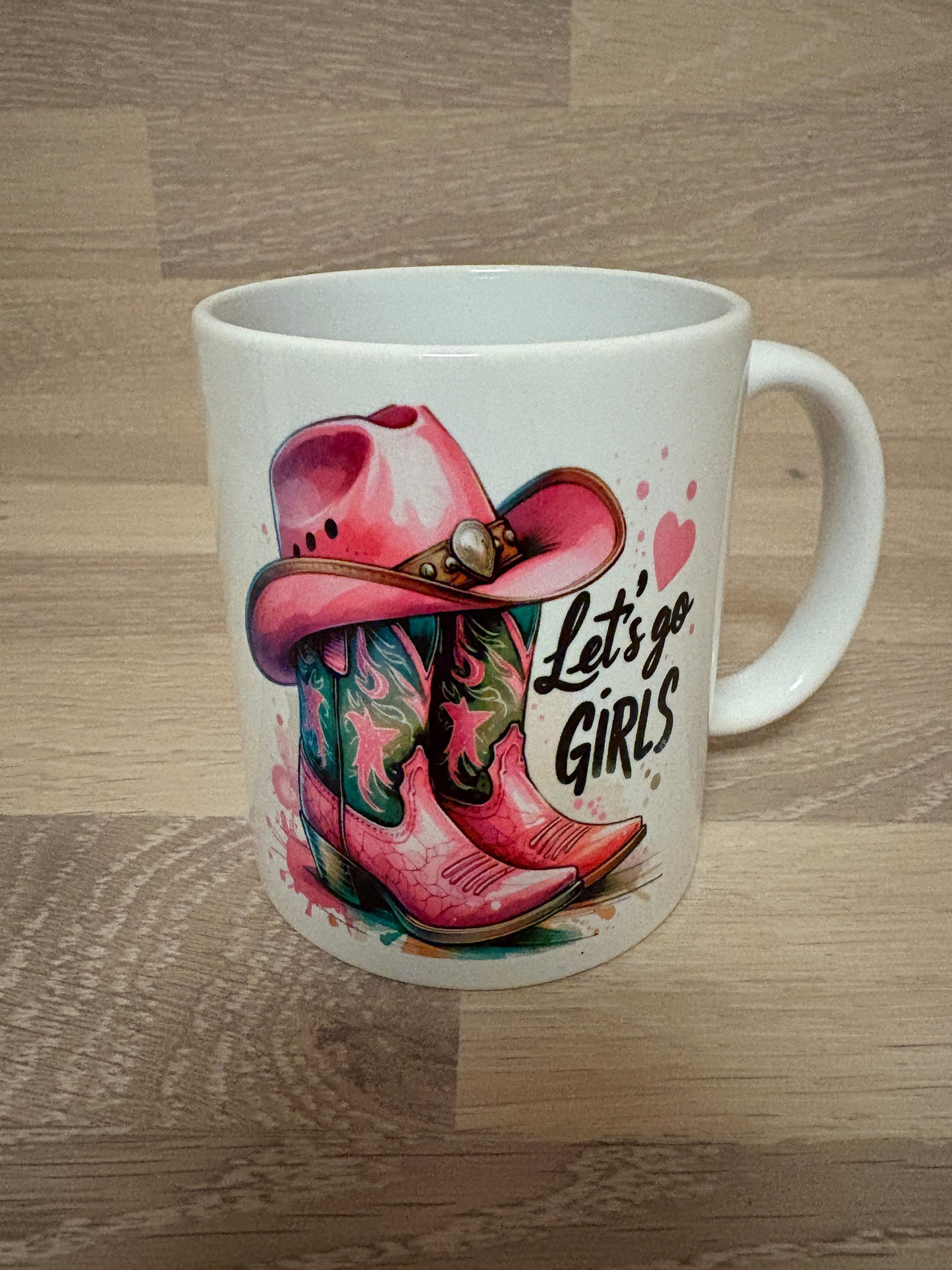 Kaffee-/Teetasse lets go Girl Artikeln. 1007