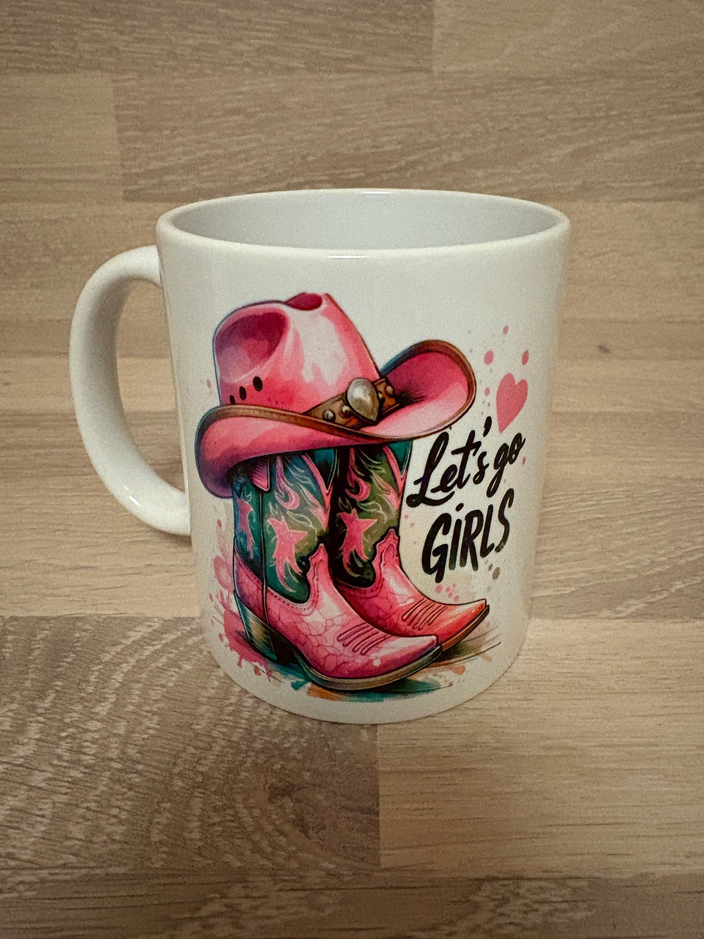 Kaffee-/Teetasse lets go Girl Artikeln. 1007