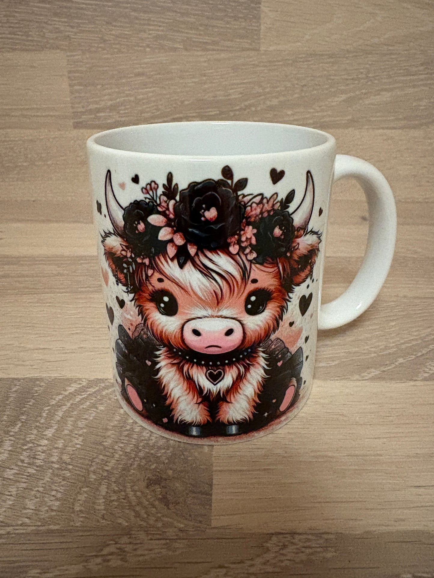 Kaffee-/Teetasse Highland Cow Ballerina Artikeln. 1008