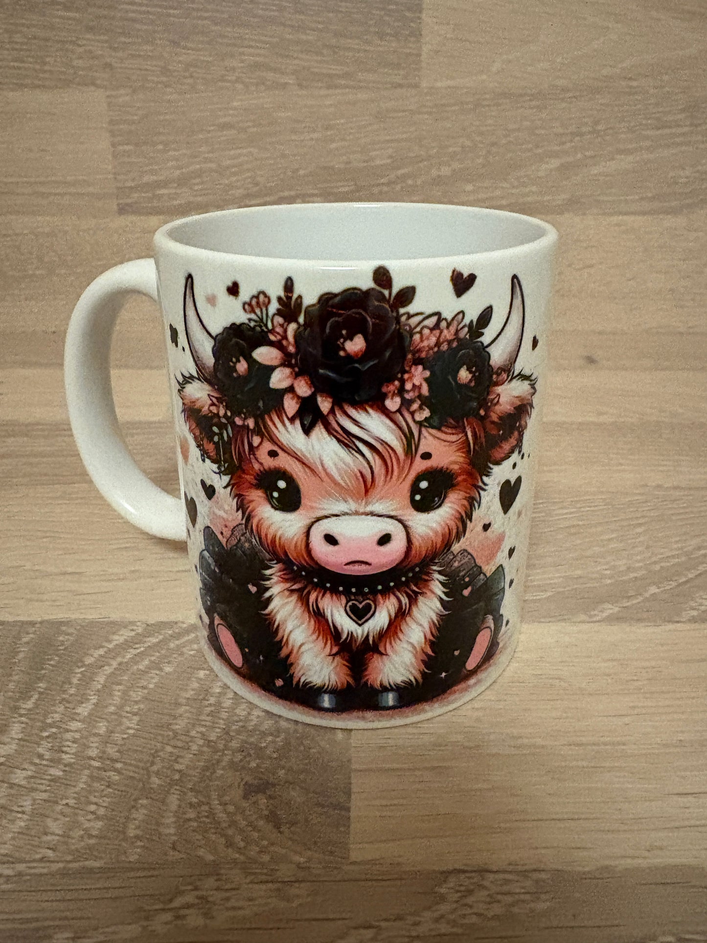 Kaffee-/Teetasse Highland Cow Ballerina Artikeln. 1008