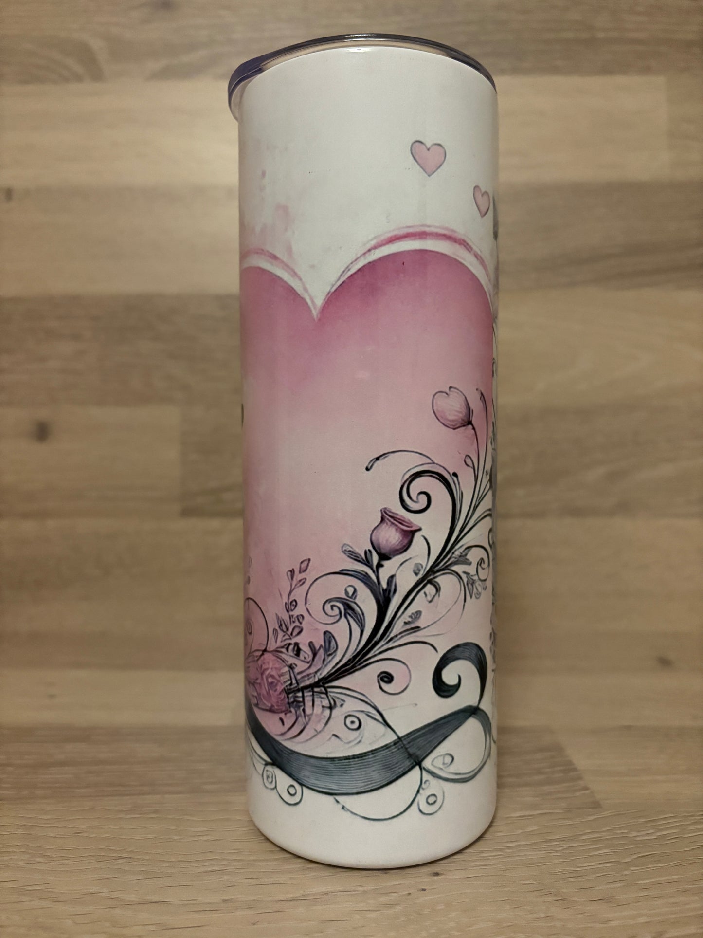 Tumbler/Edelstahlthermobecher verliebtes Katzenpaar Artikeln. 2002