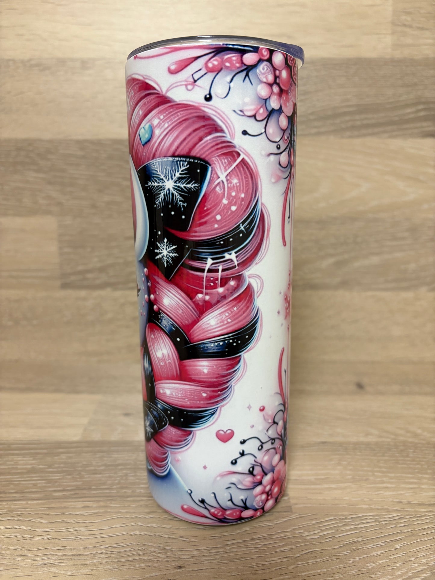 Tumbler/Edelstahlthermobecher Einhorn mit Zopf Artikeln. 2005