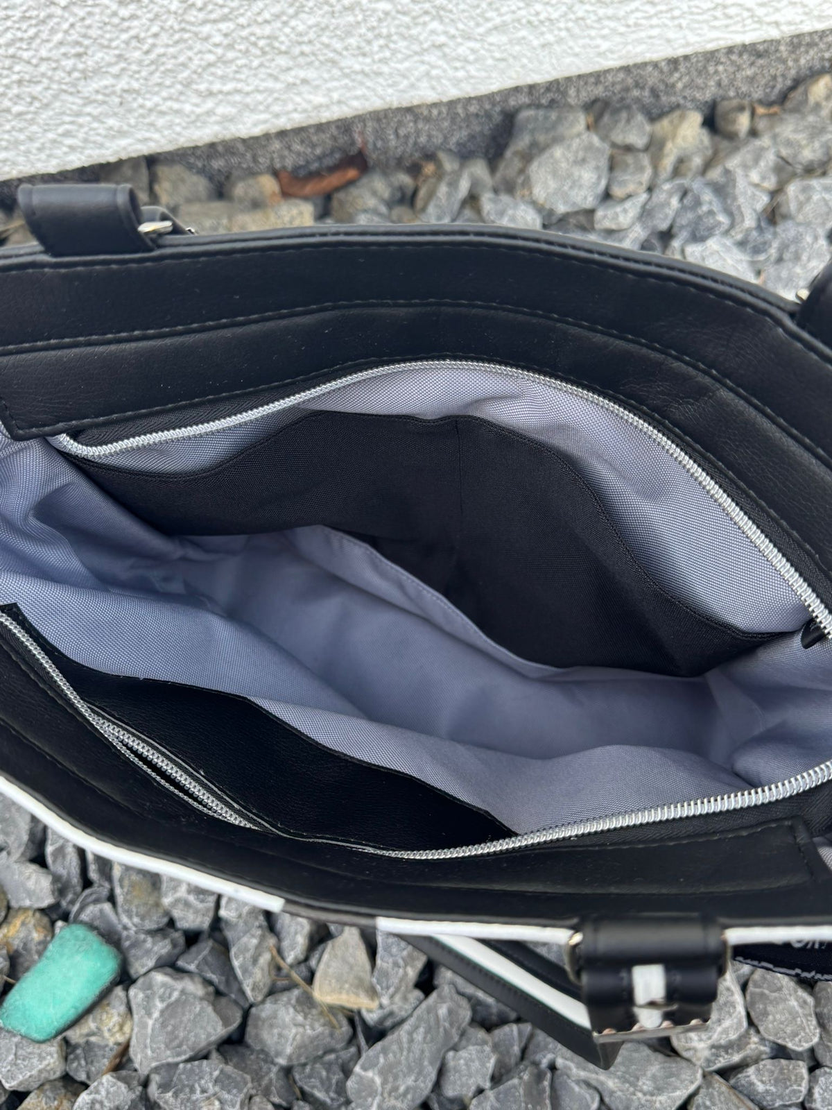 🖤 Handmade Design-Tasche mit Schultergurt & Henkeln