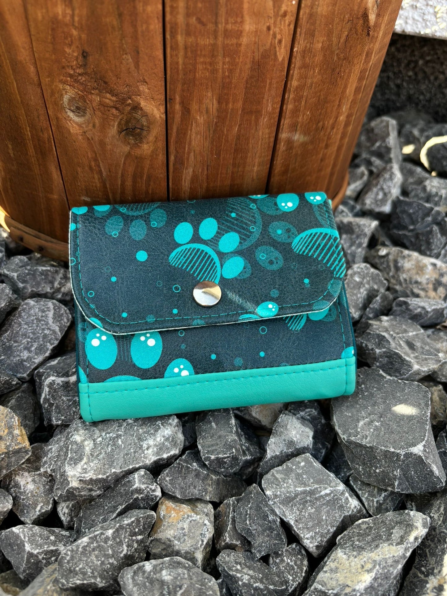 kleine Geldbörse Flora Pfoten