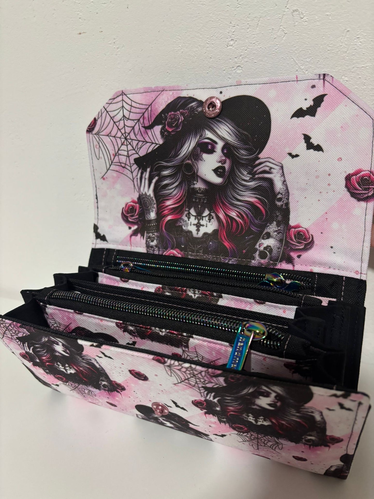 Geldbörse Frau rosa - frech, bunt & mega praktisch