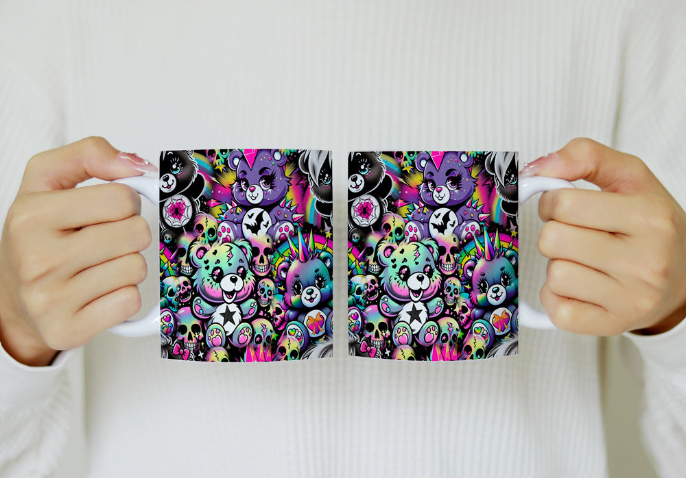 Kaffee-/Teetasse Punkbärchen 1019
