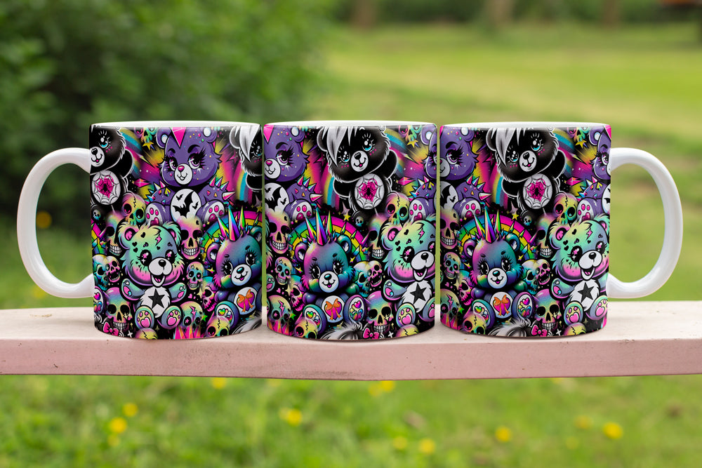 Kaffee-/Teetasse Punkbärchen 1019