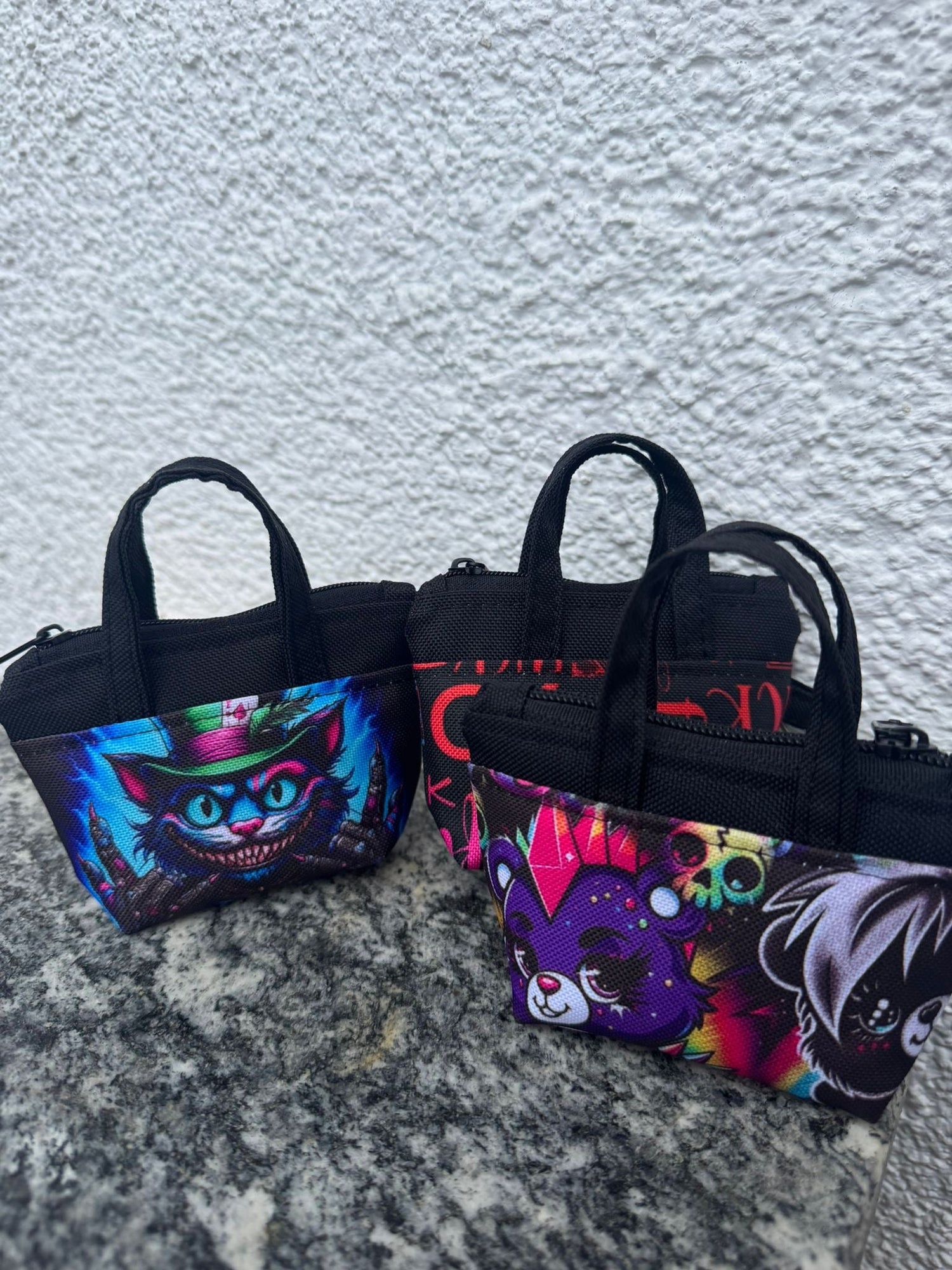 Mini Handtaschen / Schlüsselanhänger