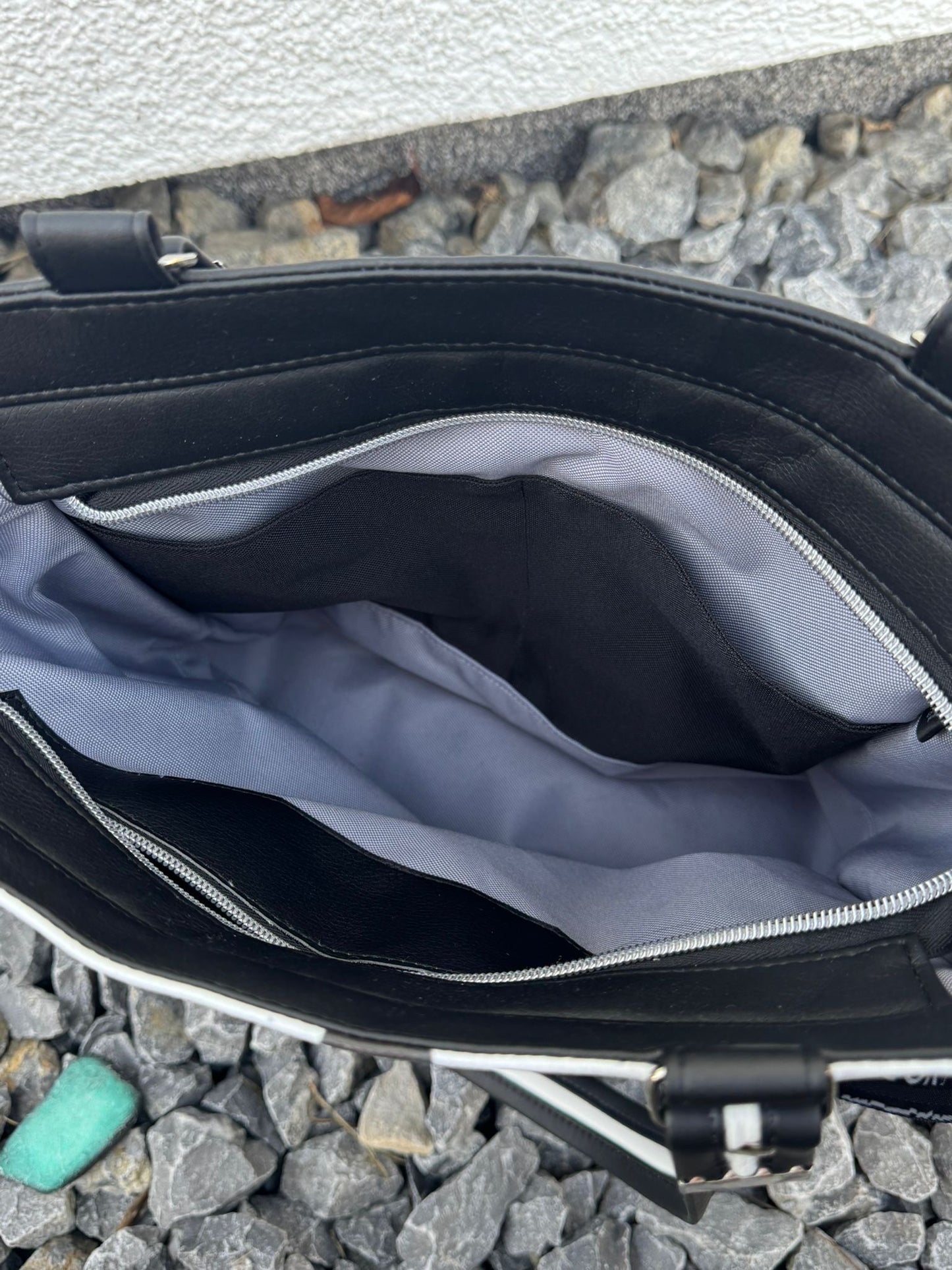 🖤 Handmade Design-Tasche mit Schultergurt & Henkeln