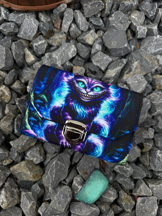 Geldbörse mittel "Mad Cat" - frech, bunt & mega praktisch