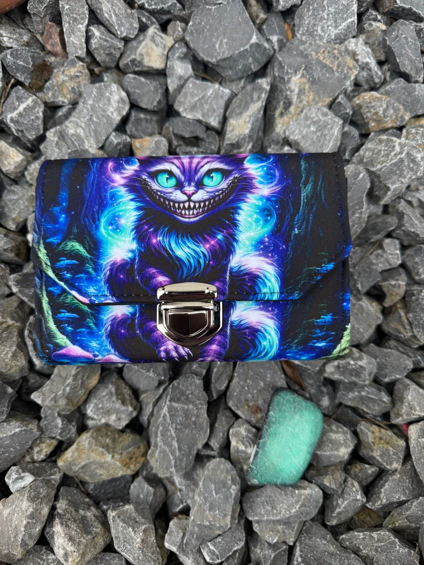 Geldbörse mittel "Mad Cat" - frech, bunt & mega praktisch