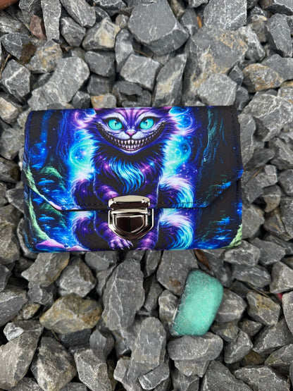 Geldbörse mittel "Mad Cat" - frech, bunt & mega praktisch