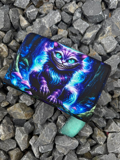 Geldbörse mittel "Mad Cat" - frech, bunt & mega praktisch