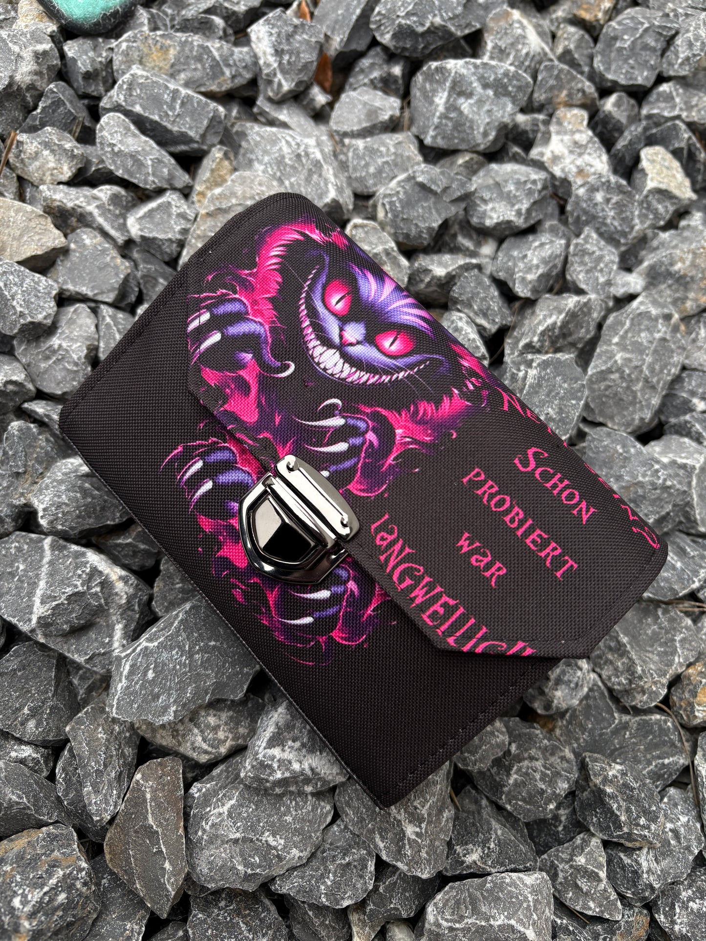 Geldbörse mittel "Mad Cat" - frech, bunt & mega praktisch