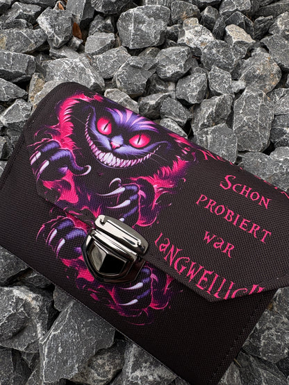 Geldbörse mittel "Mad Cat" - frech, bunt & mega praktisch