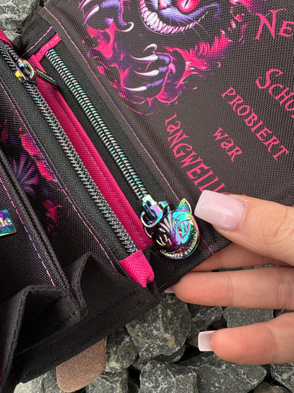 Geldbörse mittel "Mad Cat" - frech, bunt & mega praktisch