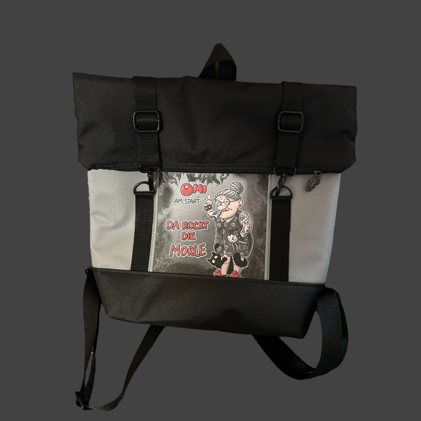 Rolltoprucksack Rock die Morle