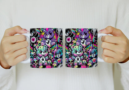 Kaffee-/Teetasse Punkbärchen 1019